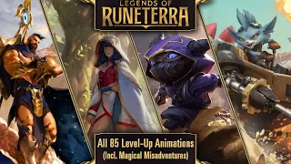 (OUTDATED, SEE DESCRIPTION) Legends of Runeterra - All 85 Level Up/Ascend Animations