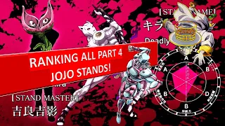 RANKING ALL PART 4 DIAMOND IS UNBREAKABLE JOJO STANDS!