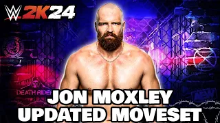 WWE 2K24 Jon Moxley Updated Moveset + Superstar Settings