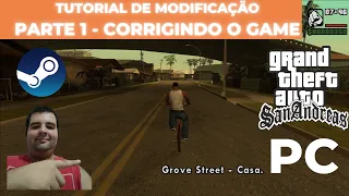 MELHORANDO O GTA SAN ANDREAS DE PC - PARTE 1 - MODS BÁSICOS, ESSENCIAIS E FUNCIONAIS!