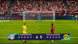 PES 2021 | Bayern vs Dortmund | Super Cup Final | Penalty Shootout