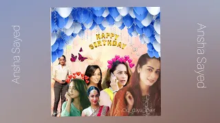 Happy Birthday Ansha mam 😊❤️ cid purvi ❤️