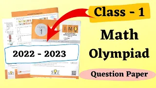 Class 1 Math Olympiad Question Paper 2022 23 | Math Olympiad Exam for Class 1| Olympiad Exam Class 1