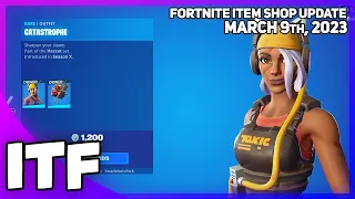 Fortnite Item Shop LAST SHOP OF CHAPTER 4 SEASON 1! [March 9th, 2023] (Fortnite Battle Royale)