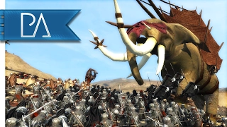 Winds of Harad: Epic Rebellion Battle against Mordor  - Third Age Total War Mod Gameplay