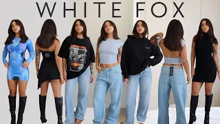 $1000 WHITEFOX BOUTIQUE TRY ON HAUL + discount code