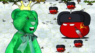 КАК GREEN FREDDY ВОЕВАЛ С РУССКИМИ 🐻 ВЗРЫВ МОЗГА  🍀 CountryBalls Heroes