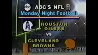 1980 Week 2 MNF - Oilers vs. Browns