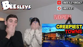 British Couple Reacts to Top 10 CREEPIEST Small Towns in America