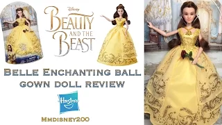 Beauty and the Beast live Action: Belle Enchanting Ball Gown doll by Hasbro Review & Unboxing