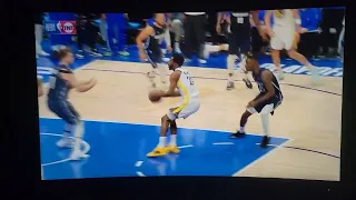 Game 3 WCF: Luka dunked on by Andrew Wiggins!!!