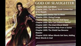 Chapters 1001-1010 God Of Slaughter Audiobook