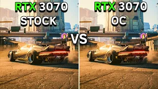 GeForce RTX 3070 8GB | Stock vs OC | Test In 9 Games | 2023