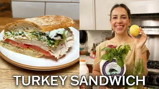 Turkey Sandwich with Secret Ranch