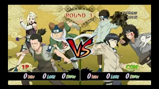 NARUTO Ultimate Ninja STORM. Shikamaru vs Hinata [奈良 シカマルVS日向 ヒナタ]