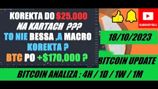 👉 KRYPTOWALUTY ANALIZA - (18/10/2023) BITCOIN UPDATE - #BITCOIN ANALIZA TECHNICZNA ⚠️ #BTC  ⚠️