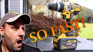 The All New Dewalt Flexvolt Advantage Hammer Drill Driver is like none before! (DCD99B) REVIEW!