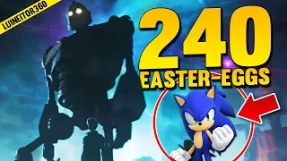 READY PLAYER ONE - 240 Easter Eggs, References y Cameos of the Movie! Luineitor!