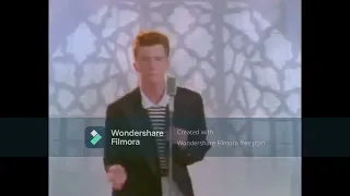 Rick Roll + no ads + earrape + bass boosted