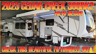 2023 Cedar Creek 388RK2 Luxury Rear Kitchen Fifth Wheel by Forestriver @ Couchs RV Nation a RV Tour