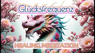 Aktiviere jetzt deine Glücksfrequenz 🍀✨🐲✨🌈 | Frequency Healing Meditation #glücklichsein