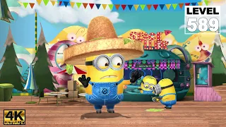 Tortilla Chip Hat Minion commit 290 Despicable Action at Super Silly Fun Land | LV.589 EP#440 | 4K