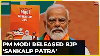 BJP Manifesto Release: Manifesto Focuses On Empowerment Of Women, Youth, Poor And Farmers | LS Polls
