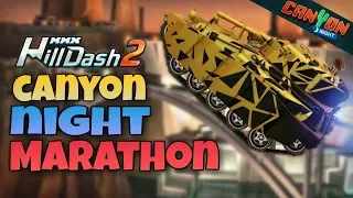 MMX HILL DASH 2 - 🔥 CANYON NIGHT MARATHON 🔥 WALKTHROUGH | LEVEL - 35 | HUTCH GAMES | REMO SINGH