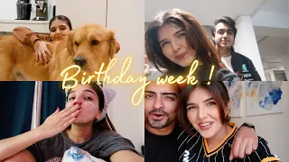 Birthdayyyy weeeekkk ❤️ | weekly vlog | | Ashi Khanna