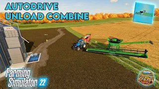 AutoDrive - Unload Combine Feature! | Farming Simulator 22