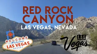 Red Rock Canyon - 4k Driving Tour - Las Vegas, NV