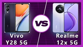 Realme 12x vs Vivo Y28 5G - Which Wins?