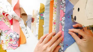 Sewing Projects For Scrap Fabric #31 | Don't Throw Away Your Scrap Fabric | Thuy Craft