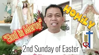 2nd Sunday  of Easter Homily, Year A,  "Divine Mercy Sunday, "Thomas confession "My Lord and My God"