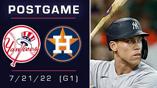 Yankees vs Astros | Postgame Recap & Fan Reactions | 7/21/22 - Game 1