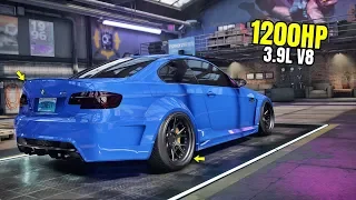 Need for Speed Heat Gameplay - 1200HP BMW M3 E92 Customization | Max Build 400+