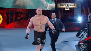 Brock Lesnar Entrance Royal Rumble 2016