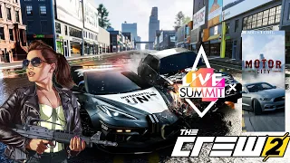 Прохождение Live Summit "Motor City" в The Crew 2 + катки в GTA Online!