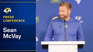 Sean McVay Addresses The Media Heading Into Week 3 Matchup Against The Bengals