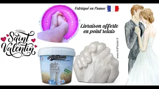 ArtPlaster.fr Spécialiste du kit de moulage d'empreinte 3D en plâtre pour petits et grands