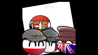 #oldvideo | 1914's Truce #countryballs #shorts