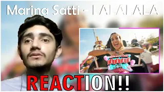 Marina Satti - LALALALA (Official Music Video) | Reaction