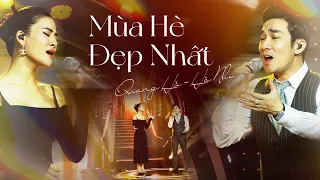 QUANG HÀ song ca cực ăn ý cùng HÀ NHI với MÙA HÈ ĐẸP NHẤT | Live in Giao Lộ Thời Gian