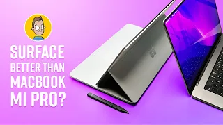 Surface Studio Laptop -VS- New M1 MacBook Pro 16