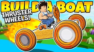 I ADDED THE CRAZIEST WHEELS To Build a Boat!