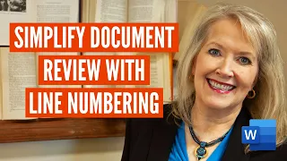 Transform Your Document Review Workflow with Word Line Numbering