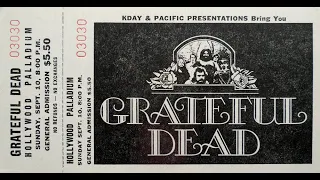 Grateful Dead - He's Gone - 9/10/72 Hollywood, CA