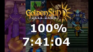 Golden Sun: Dark Dawn 100% Speedrun in 7:41:04 [World Record]
