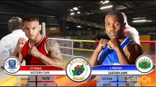 Heavyweight Boxing - South African Amateur Boxing. Big Knockout.