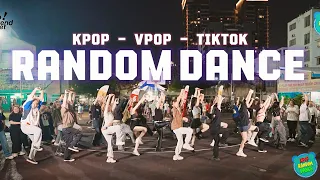 [KPOP IN PUBLIC] KPOP RANDOM SIÊU BÙNG NỔ TẠI SÂN VẬN ĐỘNG HOA LƯ | HELLO WEEKEND MARKET 10.03.2024